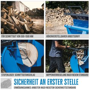 Produktbild für Wippsäge Güde BWS 700, 01733, 4,9 kW / 6,6 PS, Benzin