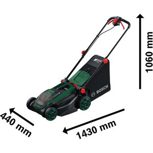 Produktbild für Rasenmäher Bosch ROTAK18V2-38, 06008B9M01, Akku
