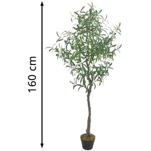Produktbild für Kunstpflanze Decovego Olivenbaum