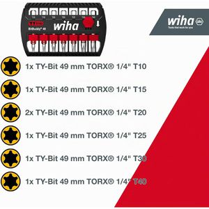 Produktbild für Bitset Wiha BitBuddy 49 TY-Bit, 42115