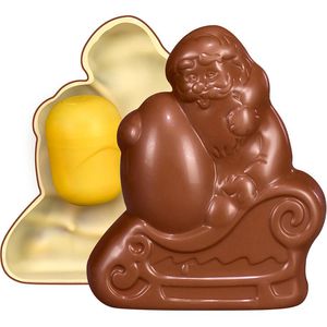 Produktbild für Weihnachtsmann Kinder mit Überraschungsei, Höhe 12 cm
