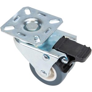 Produktbild für Schwerlastrolle HMF 6720, Lenkrolle mit Bremse