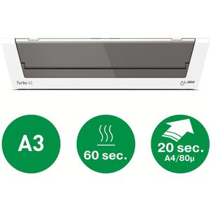 Produktbild für Laminiergerät Leitz 7520 iLAM Touch 2 Turbo, mit 6 Rollen, A3