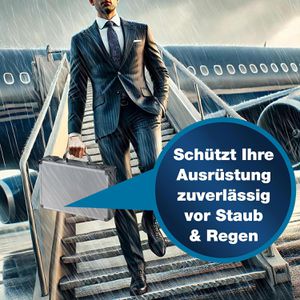 Produktbild für Transportkoffer PeakTech P 7255, abschließbar, aus Aluminium