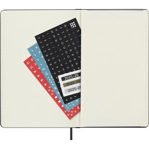 Produktbild für Buchkalender Moleskine Large, Jahr 2025 / 2026