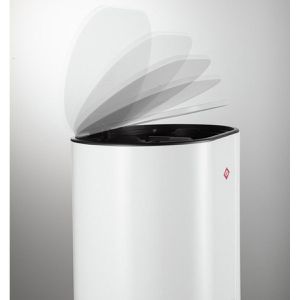 Produktbild für Mülleimer Wesco Multi Collector 2, weiß matt