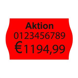 Produktbild für Preisetiketten Contact A57101120M-00003, 26x16mm