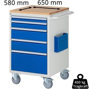 Produktbild für Werkstattwagen Rau Serie 7000, Tragkraft 450 kg