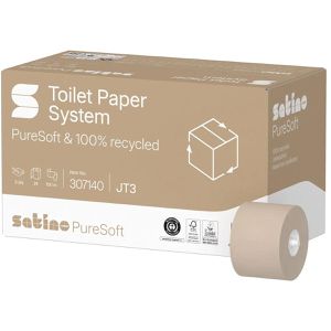 Produktbild für Toilettenpapier Satino PureSoft, 307140, JT3