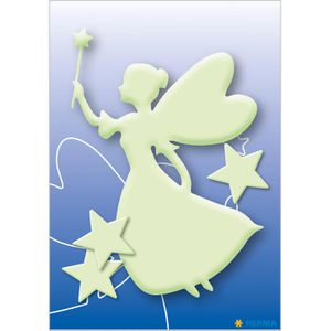 Produktbild für Sticker Herma Leuchtsticker, 15124, Sternenfee