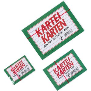 Produktbild für Karteikarten Landre 100420214, A6