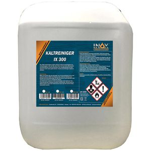 INOX Industriereiniger 9010142 Kaltreiniger IX 300, auf Lösemittelbasis, Motorreiniger, 10 Liter