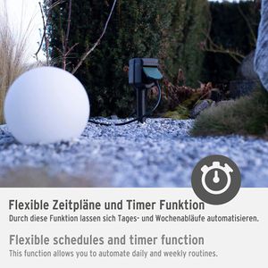 Produktbild für Gartensteckdose Brennenstuhl Connect, mit Erdspieß