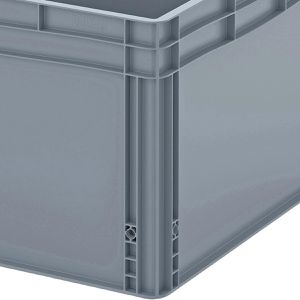 Produktbild für Eurobox AUER EG 86/42 HG, grau, 172 Liter
