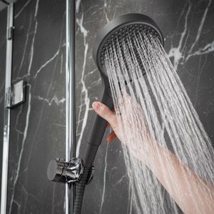Produktbild für Handbrause hansgrohe Rainfinity 130 3 jet Eco, schwarz matt