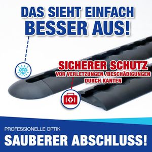 Produktbild für Endkappe NTG schwarz, 4 Stück