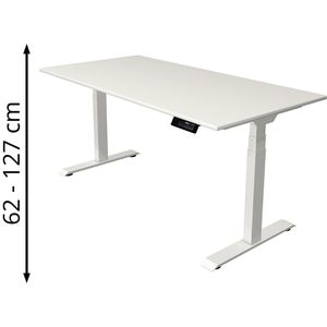 Produktbild für Schreibtisch Kerkmann Move 1 stable, weiß / weiß