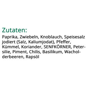Produktbild für Gewürzmischung UBENA Arrabbiata