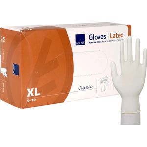 Einmalhandschuhe Abena Classic, natur, 100 Stück
