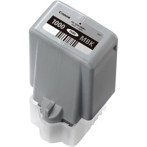 Produktbild für Tinte Canon PFI-1000MBK schwarz matt