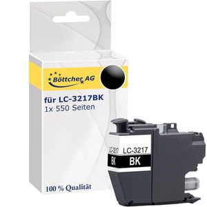 Tinte Böttcher-AG für Brother LC-3217BK