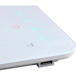 Produktbild für Schreibtischlampe FeinTech LTL00100, weiß, LED, dimmbar