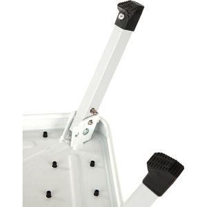 Produktbild für Klapptritt Böttcher-AG 40483, weiß, aus Stahl