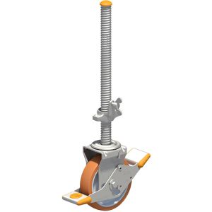 Gerüst-Rolle Layher 1358.200, Tragkraft 700kg