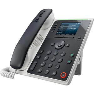 Produktbild für Telefon Poly HP Edge E220, weiß / dunkelblau