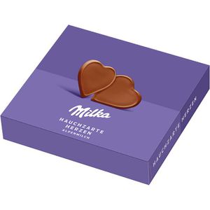 Minischokolade Milka Hauchzarte Herzen Alpenmilch