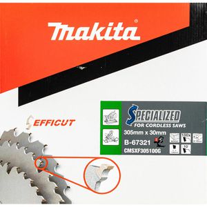 Produktbild für Kreissägeblatt Makita B-67321, EFFICUT