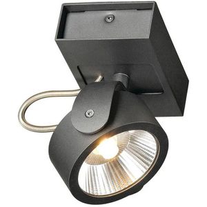 Deckenstrahler SLV Kalu, schwarz mit LED