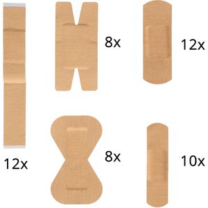 Produktbild für Pflaster Wero MasterTex Perfect Mix, 50 Strips