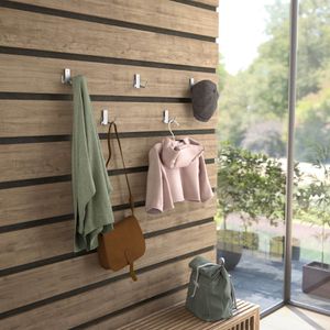 Produktbild für Garderobenhaken SO-TECH Jasmin, 108551, chrom matt
