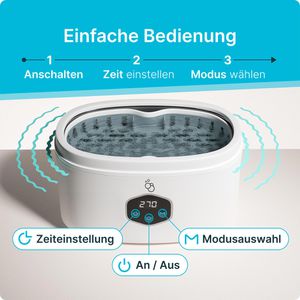 Produktbild für Ultraschallreinigungsgerät KLARBERG