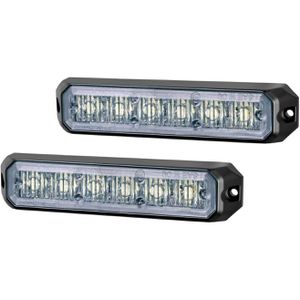 Produktbild für Warnleuchte Hella 2XD 012 160-871, weiß, mit 180° LED