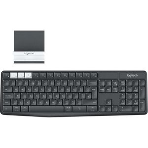 Logitech Tastatur Bluetooth, Böttcher – AG USB K375s, Multi-Device / Unifying, schwarz