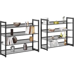 Produktbild für Schuhregal Songmics LMR08B, aus Metall