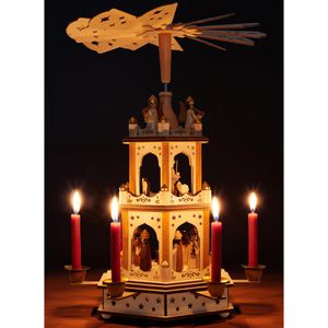 Produktbild für Weihnachtspyramide BRUBAKER 404800