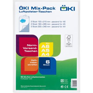 Produktbild für Luftpolstertaschen ÖKI Mix-Pack, 60061, Set