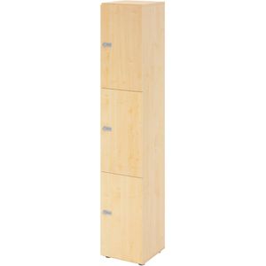 Schließfachschrank Hammerbacher 264l3, ahorn