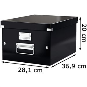 Produktbild für Aufbewahrungsbox Leitz 6044-00-95 Click&amp;Store, 21L