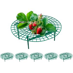 Produktbild für Erdbeerreifer Relaxdays 10039755, 6 Stück