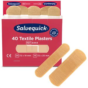 Pflaster Salvequick Textile, 40 Strips