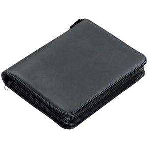 Produktbild für Schreibmappe Alassio 30006, Luino, schwarz, Kunstleder