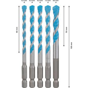 Produktbild für Bohrer Bosch Expert HEX-9 Multi Construction, 2608902290