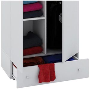 Produktbild für Mehrzweckschrank VCM Vandol 912277, weiß