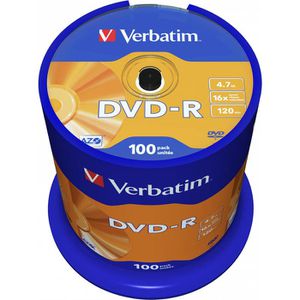 DVD Verbatim 43549, 4,7GB, 16-fach