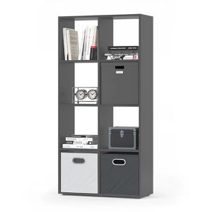 Produktbild für Bücherregal Vicco Scutum, grau