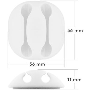 Produktbild für Kabelhalter Goobay 70681 Kabel Clips